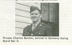 Private Charles Burden